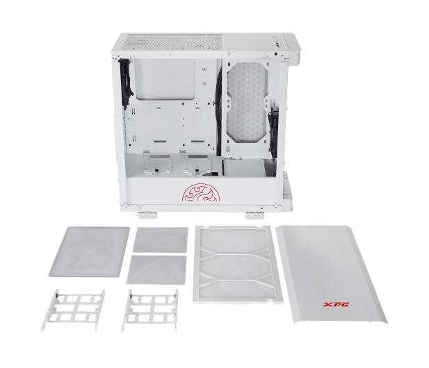 ADATA INVADER Midi Tower biala INVADER-WHCWW - 523118 - zdjęcie 9
